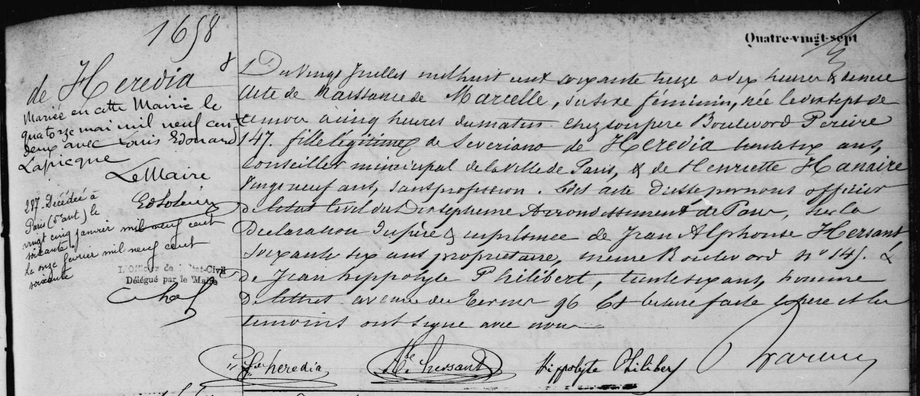 Original birth certificate