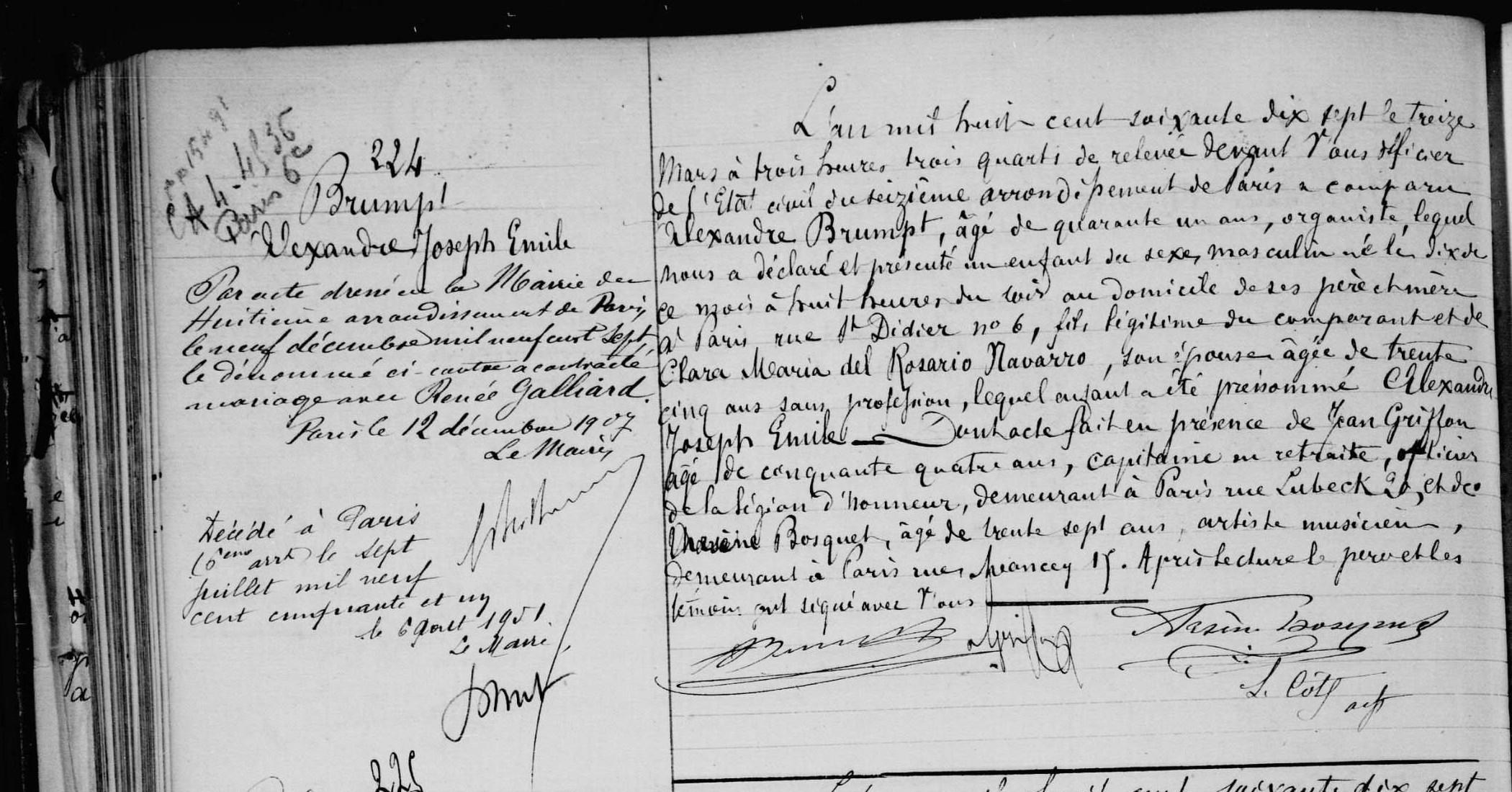 Original birth certificate